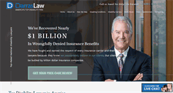 Desktop Screenshot of longtermdisabilitylawyer.com